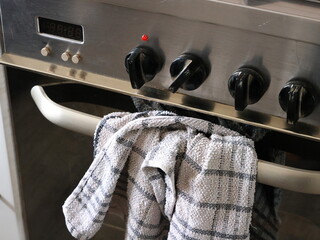 range cooker silver oven