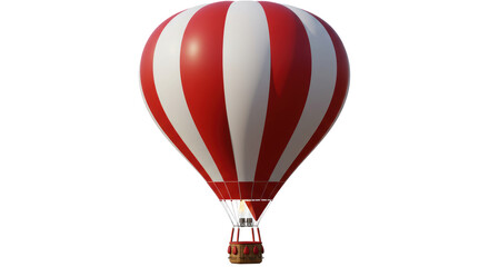 Naklejka premium Isolated Hot Air Balloon