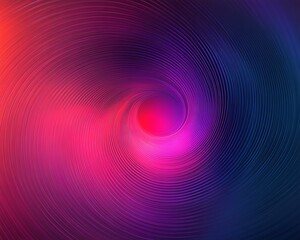Abstract Wavy Circular Motion Background with Central Gradient