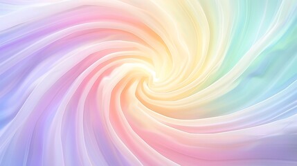 Gradient swirl of vibrant pastels on smooth texture, minimalist abstract background - .