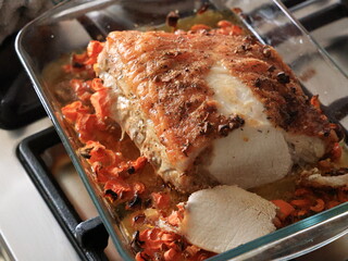 oven roasted boneless pork loin with carrots
