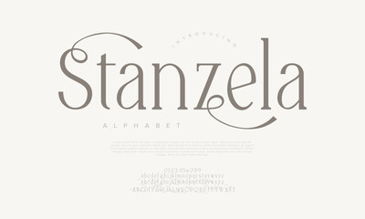 Delicate and graceful serif font with gentle curves and fine details, ideal for elegant branding and stationery