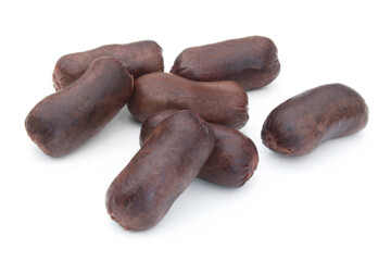Small black puddings as an appetizer