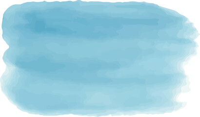 Fototapeta premium A soft blue watercolor splash with gradient effects, perfect for backgrounds, design projects, or artistic illustrations