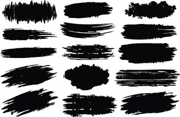 Adobe Illustrator Artwork Vector artistic paint ink broush stoake,line,texture,background for text.
