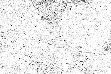 Abstract grunge black and white distressed texture overlay effect vector design element