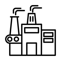 Fototapeta premium Manufacturing Single icon