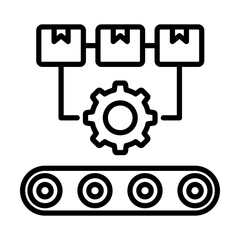 Assembly Sequence Step-by-Step Production Single icon
