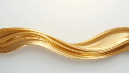 wavy gold background with copy space
