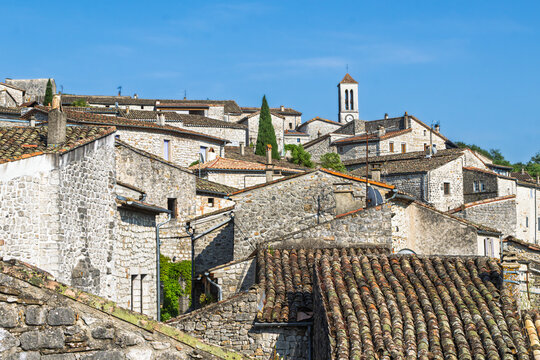 the village of Balazuc in Ard&egrave;che