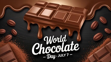Celebrate World Chocolate Day on July 7th with Delicious Treats and Rich Flavors