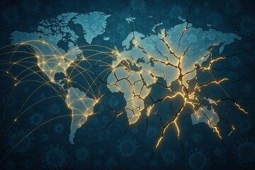 Global interconnectedness and supply chain vulnerabilities during a pandemic
