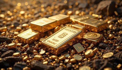 gold wealth photo