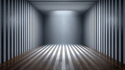 Abstract zebra pattern striped black and white waves in a dynamic animal-inspired environment