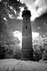 infrared image of the tower of Ludwig
