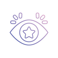 Vision  Vector icon
