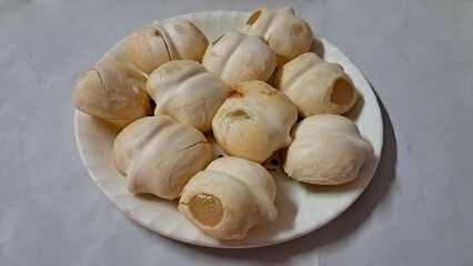 Ice Apple Fruits in a Plate
