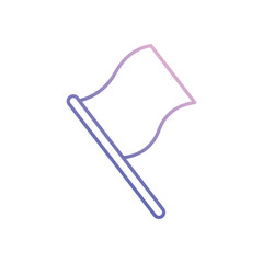 Flag  Vector icon