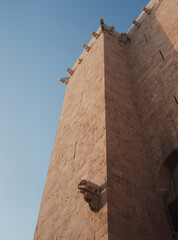 Elephant Tower Medieval Landmark in Cagliari Sardinia Italy