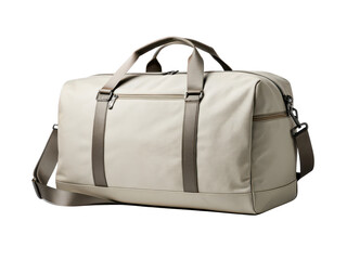 Naklejka premium Travel duffel bag png gym travel bag png carryall bag png weekend duffel png multipurpose bag png transparent background image