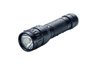 Underwater flashlight png scuba torch png diving light png waterproof flashlight png marine lighting png transparent background image