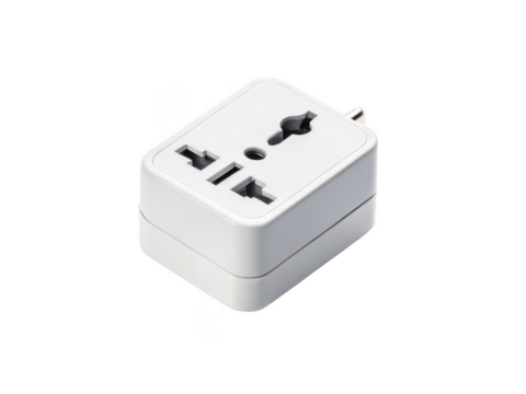 Universal travel adapter png worldwide plug adapter png global power converter png multi-country adapter png travel accessory png transparent background image