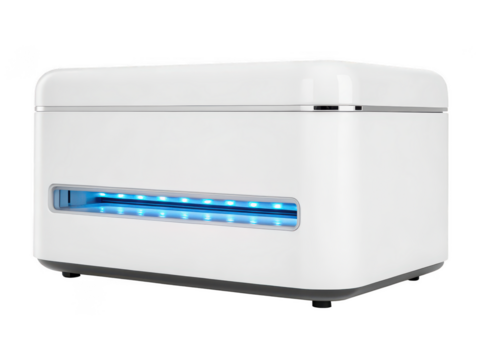 UV sterilizer png disinfection device png germicidal box png UV cleaner png sterilizing unit png transparent background image