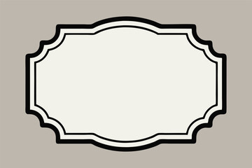 Vintage vector set of decorative frames, labels, and borders for text design