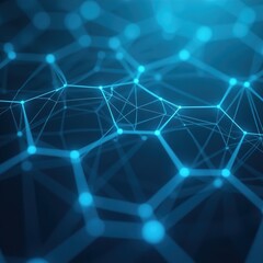 abstract blue background with stars
