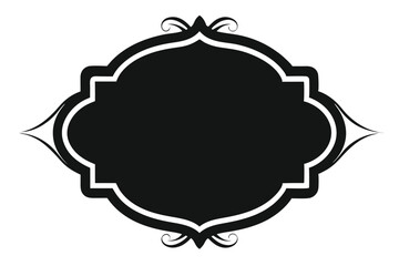 Vector vintage ornate frames and decorative swirl borders with flowers, ideal for retro cards, labels, or elegant design elements