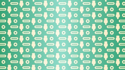 Vector seamless usb pattern design