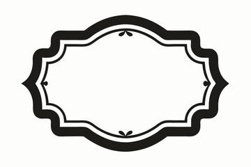 This set of vintage frame vector elements offers retro borders, labels, and ornament designs for invitation or card decoration