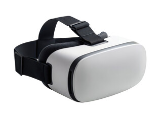 Virtual reality headset for walkthroughs png VR goggles png immersive viewer png tech gear png transparent background image