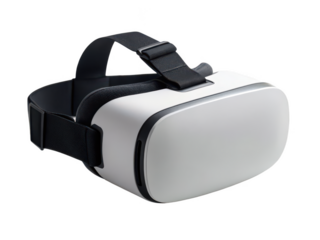 Virtual reality headset for walkthroughs png VR goggles png immersive viewer png tech gear png transparent background image