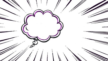 Colorful Thought Bubbles - Comic Book Style Illustrations