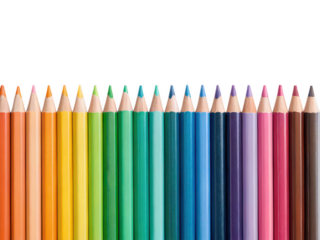 Watercolor pencils png colored art supplies png drawing tools png artist materials png painting pencils png transparent background image