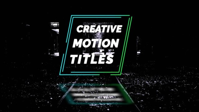 Glow Glitch Title 03