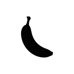 Banana Silhouette Vector Illustration