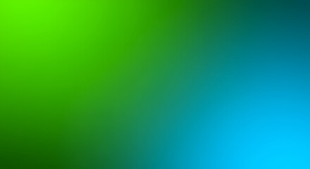 A vibrant, smooth abstract background with a gradient transition from bright green to deep blue. A modern and clean design for web or print.
