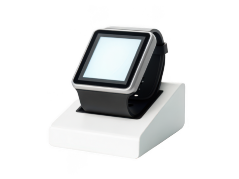 Wrist display unit png wearable tech screen png digital wrist device png smart control panel png transparent background image - Powered by Adobe