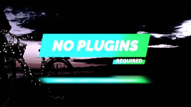 Glow Glitch Title 06