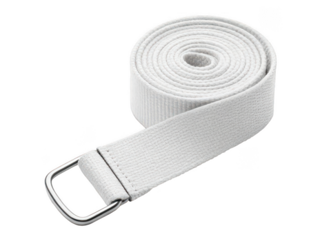 Yoga strap png stretching aid png flexibility belt png yoga accessories for posture png workout tool png transparent background image