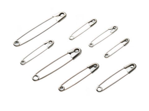 Safety pins png safety pins png metal pins png fastening pins png clothing pins png sewing pins png multipurpose pins png office pins png transparent background image