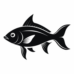 vector illustration of a fish