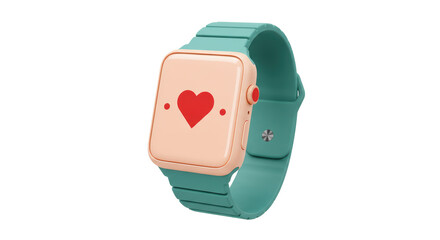 Isolated Smartwatch with Heart