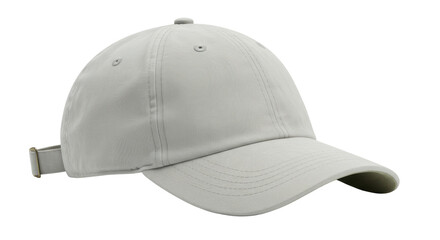 Isolated Beige Baseball Cap