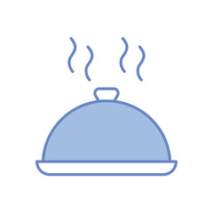 Food Tray Vector icon