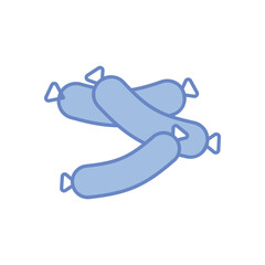 Sausage  Vector icon