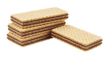 Isolated Chocolate Wafers