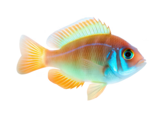 Bioluminescent fish png glowing fish png deep sea fish png light emitting fish png marine bioluminescence png underwater glowing fish png ocean creature png transparent background image